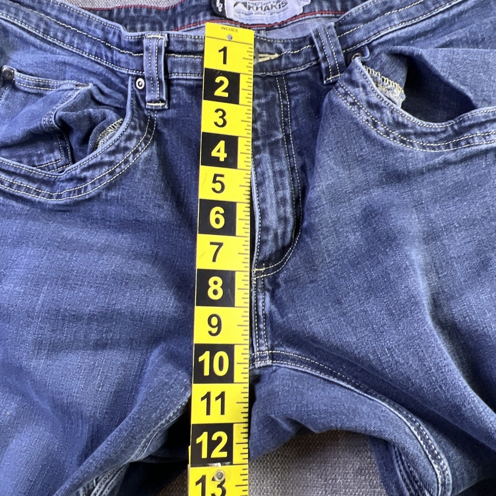 Mountain Khakis Jeans Men 38x30 Blue Classic Fit Straight Preppy M's Camber 109 - Picture 9 of 15